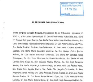 recurso PSOE 19-2-2013