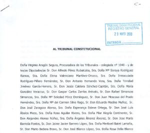 recurso PSOE 23-mayo 2013 contra RDL 3-2013